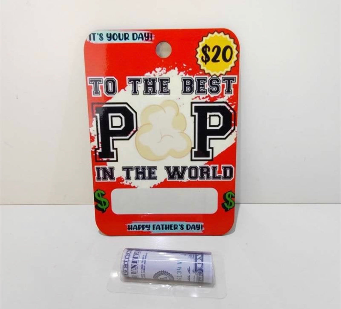 Blank Sublimation Money Card Blanks