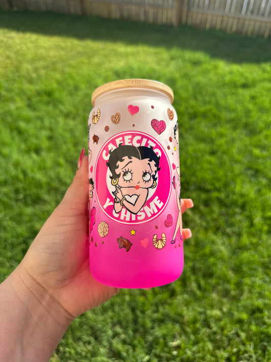 Betty glass can (16oz)