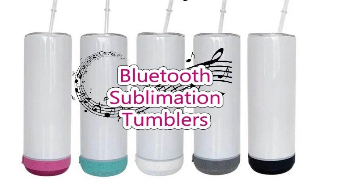 Blank Bluetooth Speaker Sublimation Tumbler